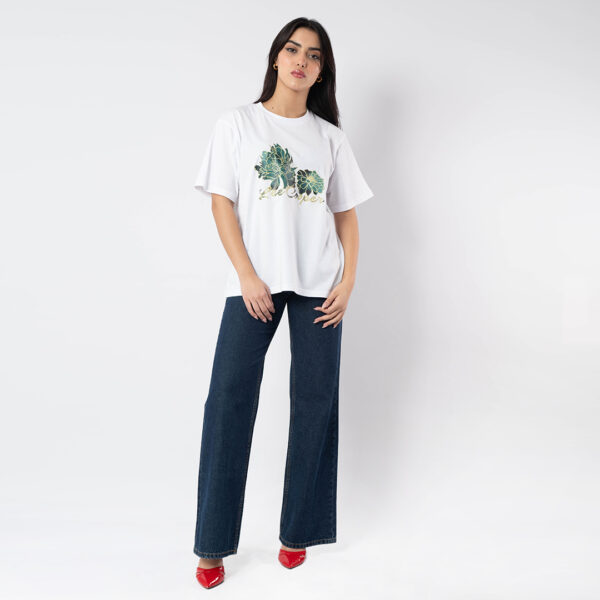 Lee Cooper T-Shirt Maille-01 Emma Femme Nat.