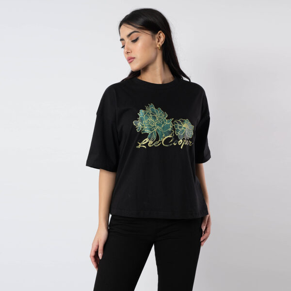 Lee Cooper T-Shirt Maille-18 Emma Femme Nat.