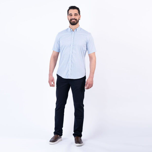 LOIS CHEMISE TOILE-85 CHEM-STRAI-CO MC HOMME NAT.