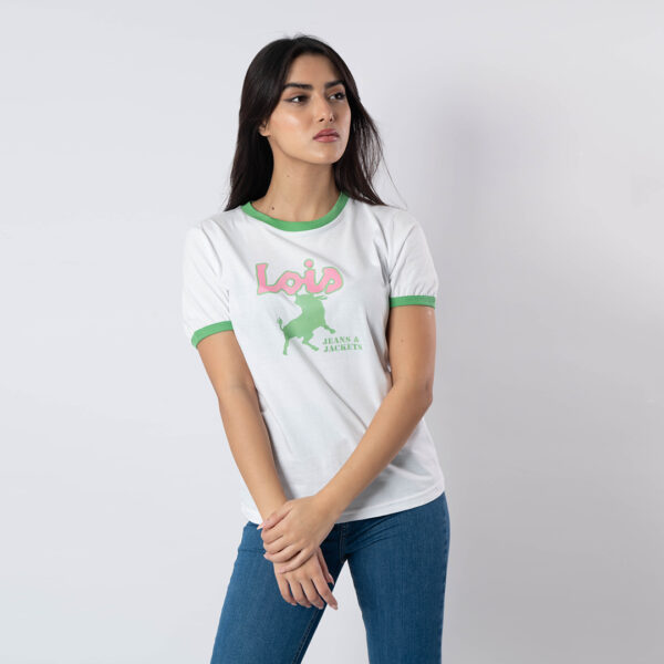 Lois T-Shirt Maille-01 Jeanne Femme Nat.