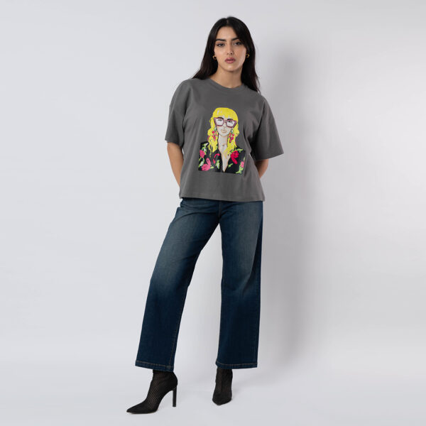 LOIS T-SHIRT MAILLE-08 ADELE FEMME NAT.