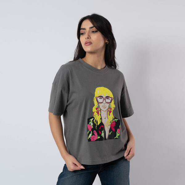 LOIS T-SHIRT MAILLE-08 ADELE FEMME NAT.