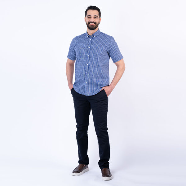 LOIS CHEMISE TOILE-84 CHEM-STRAI-CO MC HOMME NAT.