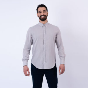 Lee Cooper Chemise Toile-71 Cym Homme ML Nat.