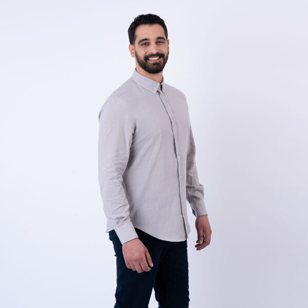 Lee Cooper Chemise Toile-71 Cym Homme ML Nat.