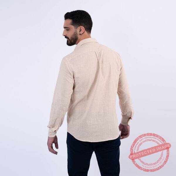 Lee Cooper Chemise Toile-72 Cym Homme ML Nat.
