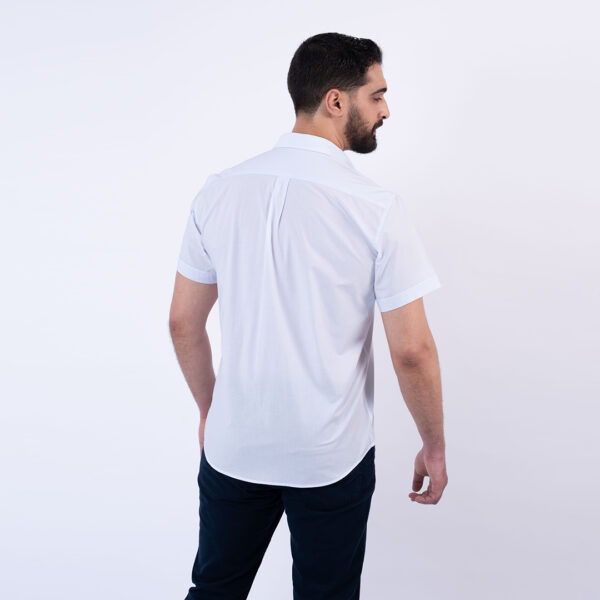 Lee Cooper Chemise Toile-80 Chem-Strai-Co MC Homme Nat.