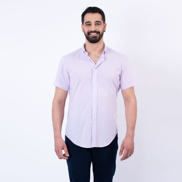 Lee Cooper Chemise Toile-81 Chem-Strai-Co MC Homme Nat.