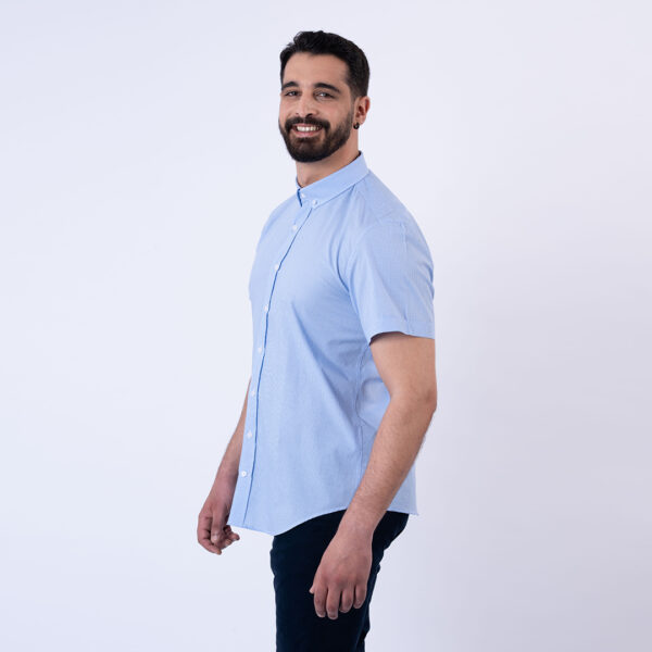 Lee Cooper Chemise Toile-82 Chem-Strai-Co MC Homme Nat.