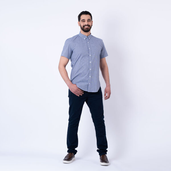 Lee Cooper Chemise Toile-83 Chem-Strai-Co MC Homme Nat.