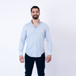 Lee Cooper Chemise Toile-91 Chem-Strai-Co ML Homme Nat.