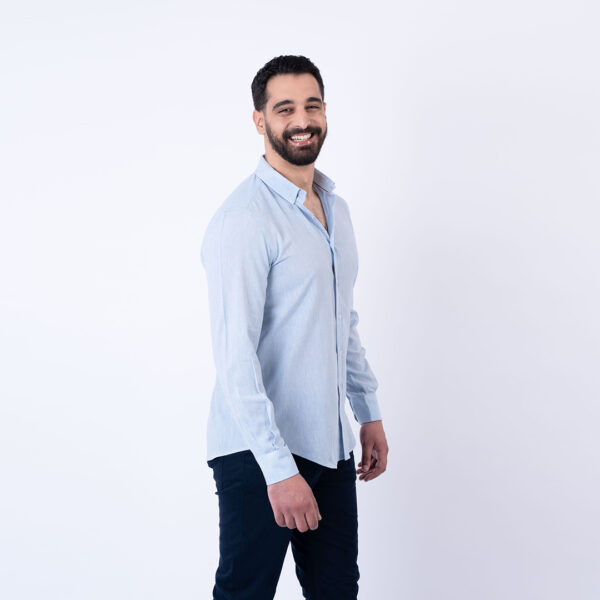 Lee Cooper Chemise Toile-91 Chem-Strai-Co ML Homme Nat.