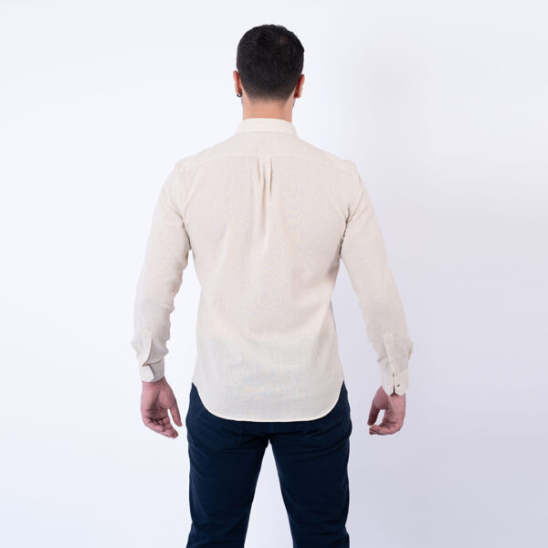 Lee Cooper Chemise Toile-92 Chem-Strai-Co ML Homme Nat.