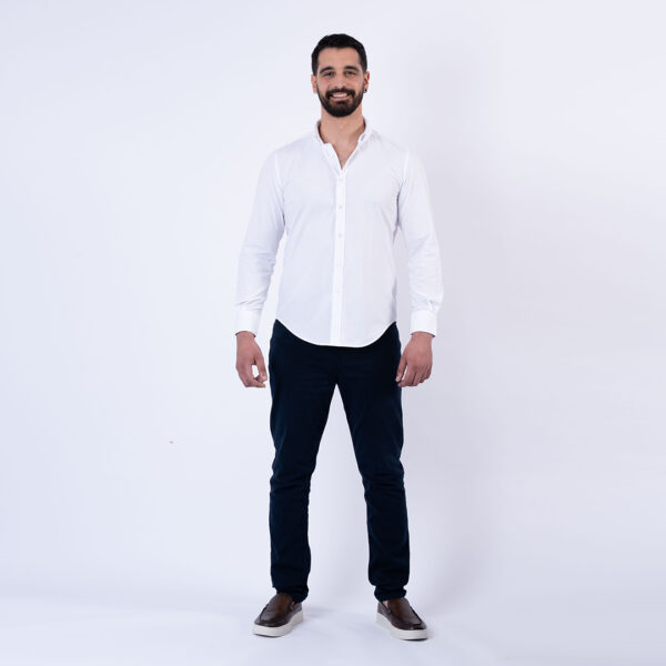 Lee Cooper Chemise Toile-96 Chem-Strai-Co ML Homme Nat.