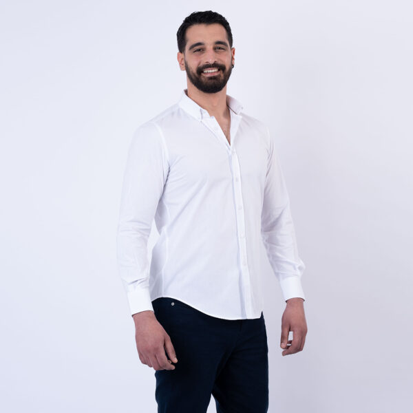 Lee Cooper Chemise Toile-96 Chem-Strai-Co ML Homme Nat.