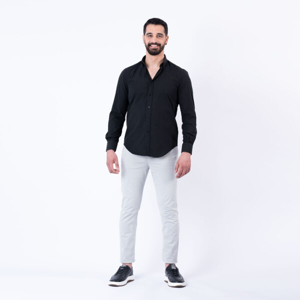 Lee Cooper Chemise Toile-98 Chem-Strai-Co ML Homme Nat.