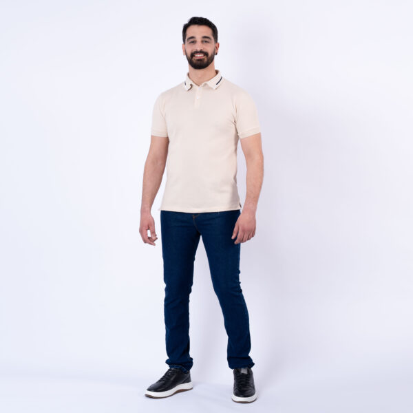 Lee Cooper Polo Maille-03 Mason-2 Homme-Tx Nat