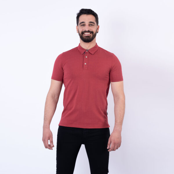 Lee Cooper Polo Maille-07 Engi Homme-Mul Nat.
