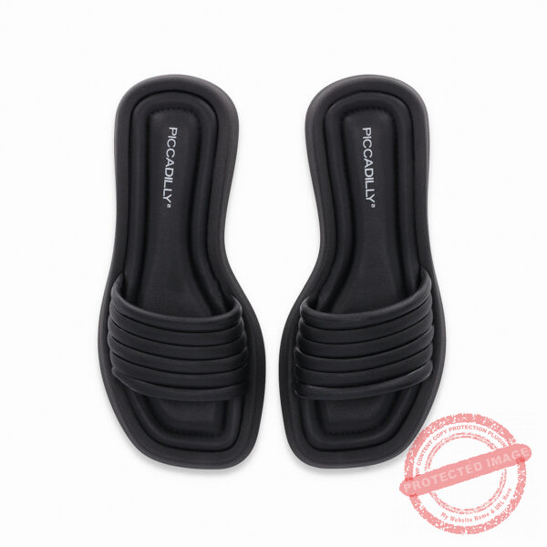 Piccadilly Mules Shoes-08 223057 08 Preto Pic