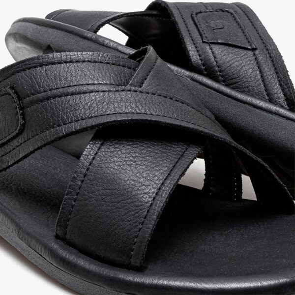Democrata Claquettes Shoes-01 Sand.Zion 15142 Preto