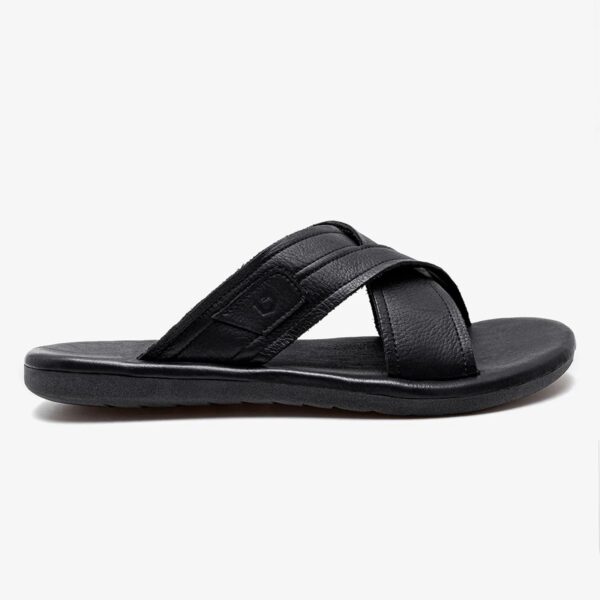 Democrata Claquettes Shoes-01 Sand.Zion 15142 Preto
