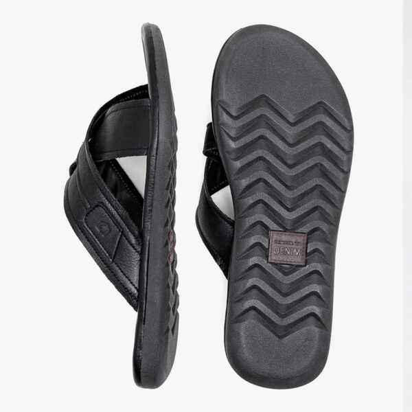 Democrata Claquettes Shoes-01 Sand.Zion 15142 Preto