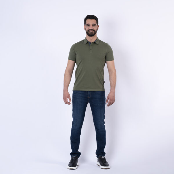 Lee Cooper Polo Maille-09 Engi Homme-Mul Nat.