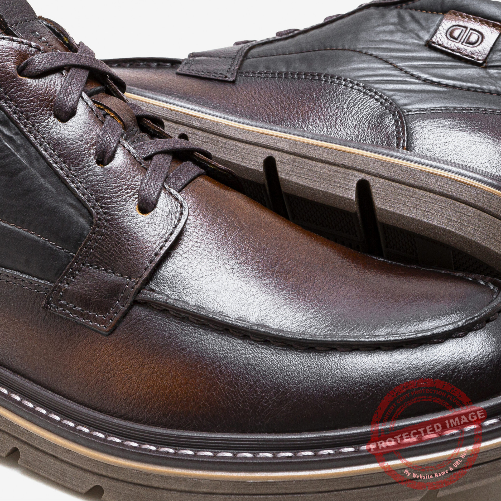 DEMOCRATA BOOTS SHOES-01 JEFF604104 MOGNO-PRÊT