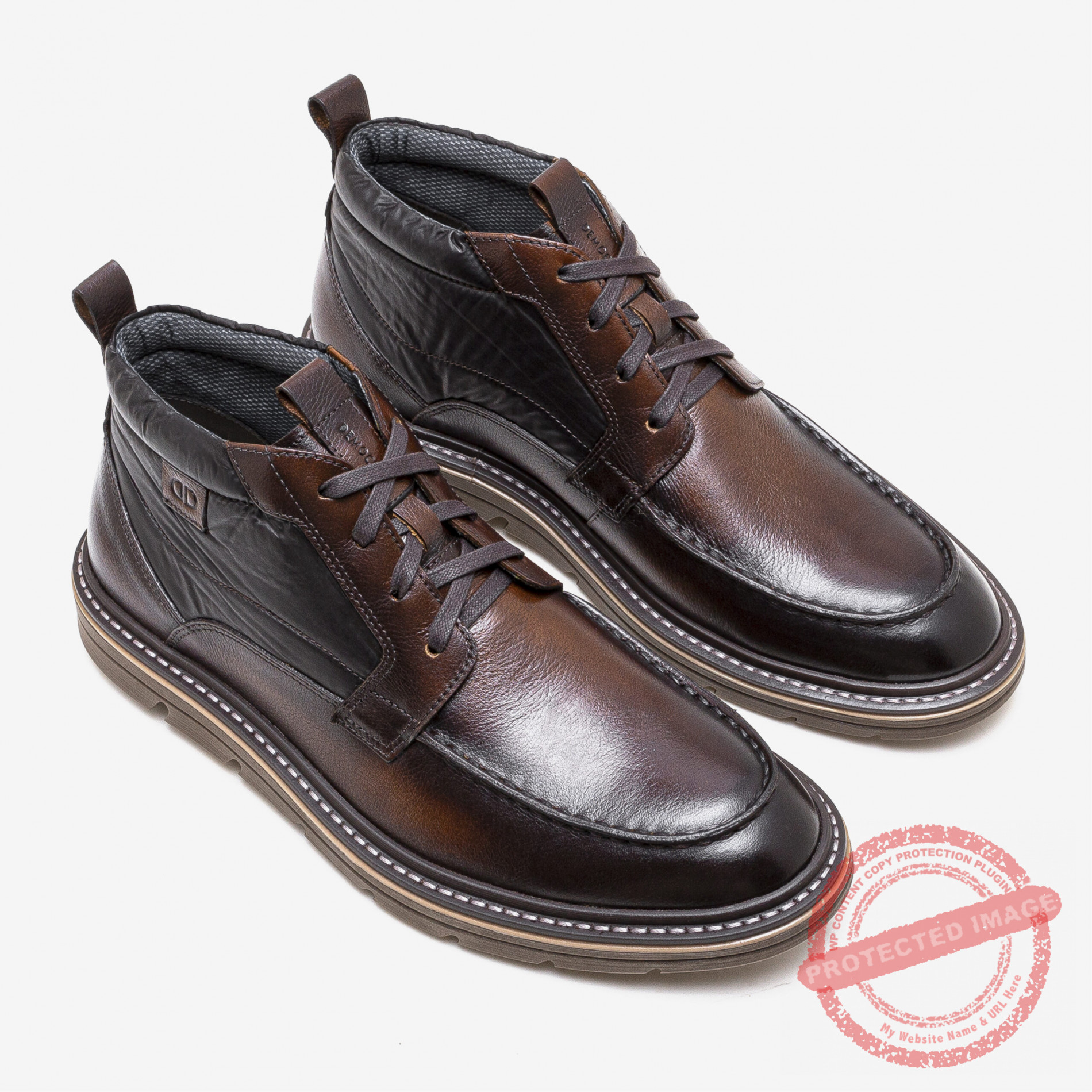 DEMOCRATA BOOTS SHOES-01 JEFF604104 MOGNO-PRÊT