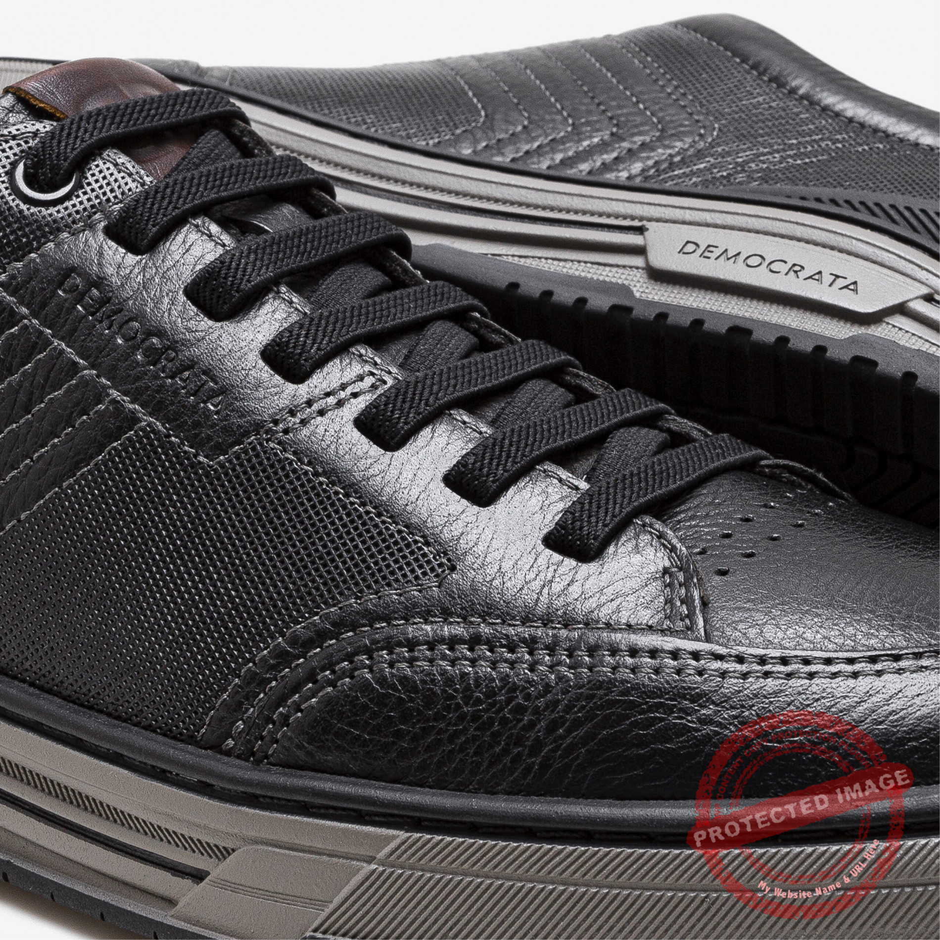 DEMOCRATA SNEAKERS SHOES-01 DYLAN640101 PRETO