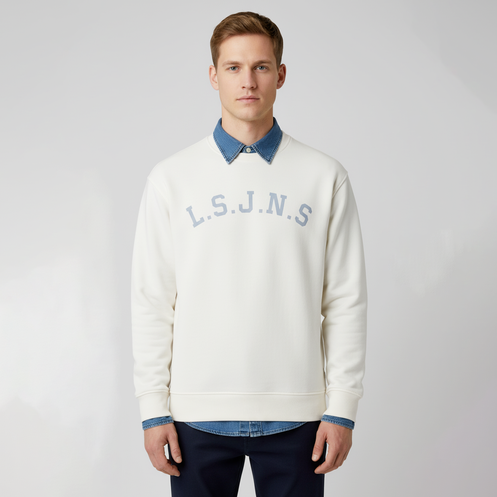 Lois Sweat Shirt Écru MAILLE-01 ARAUJO Homme