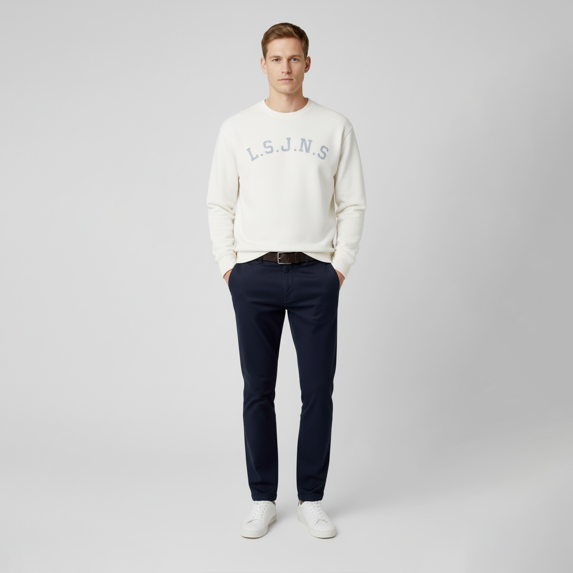 Lois Sweat Shirt Écru MAILLE-01 ARAUJO Homme