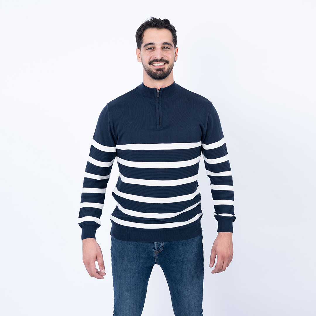 Lois Pull Marine MAILLE-01 LSH2505 Homme