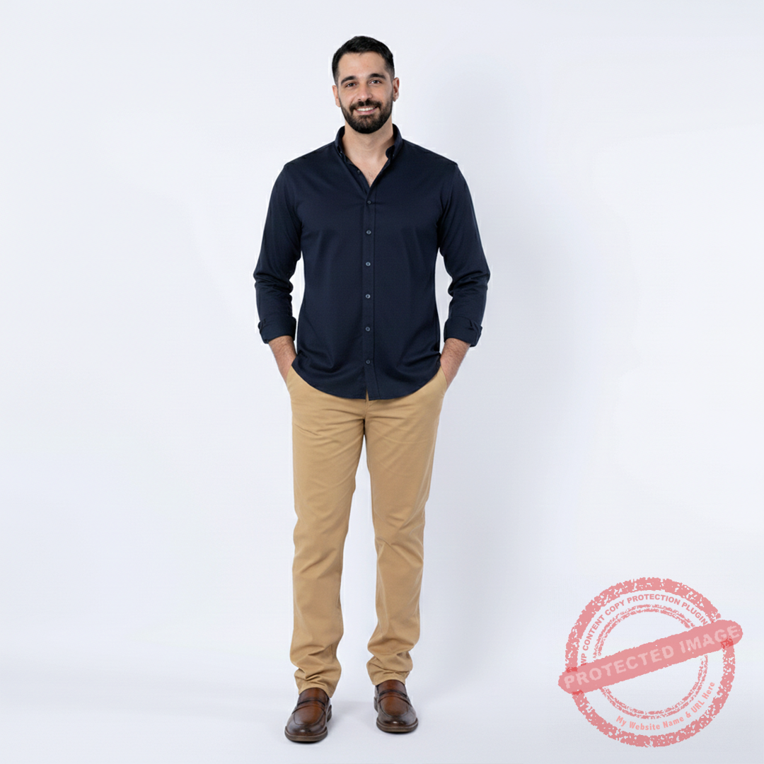 Lee Cooper Chemise Toile-52 Torin Homme Ml Nat.