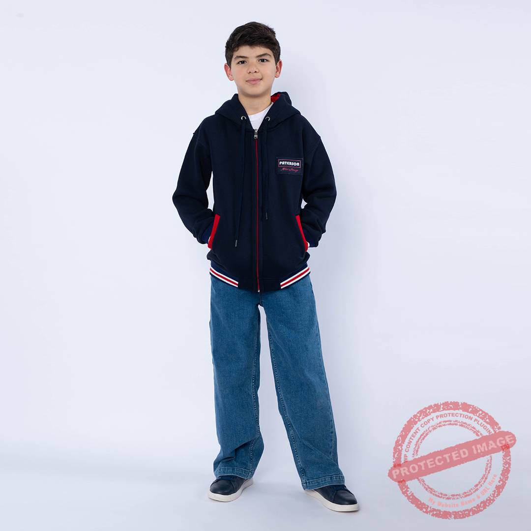 Paterson Gilet MAILLE-06 SMITH ENF NAT Garçon.