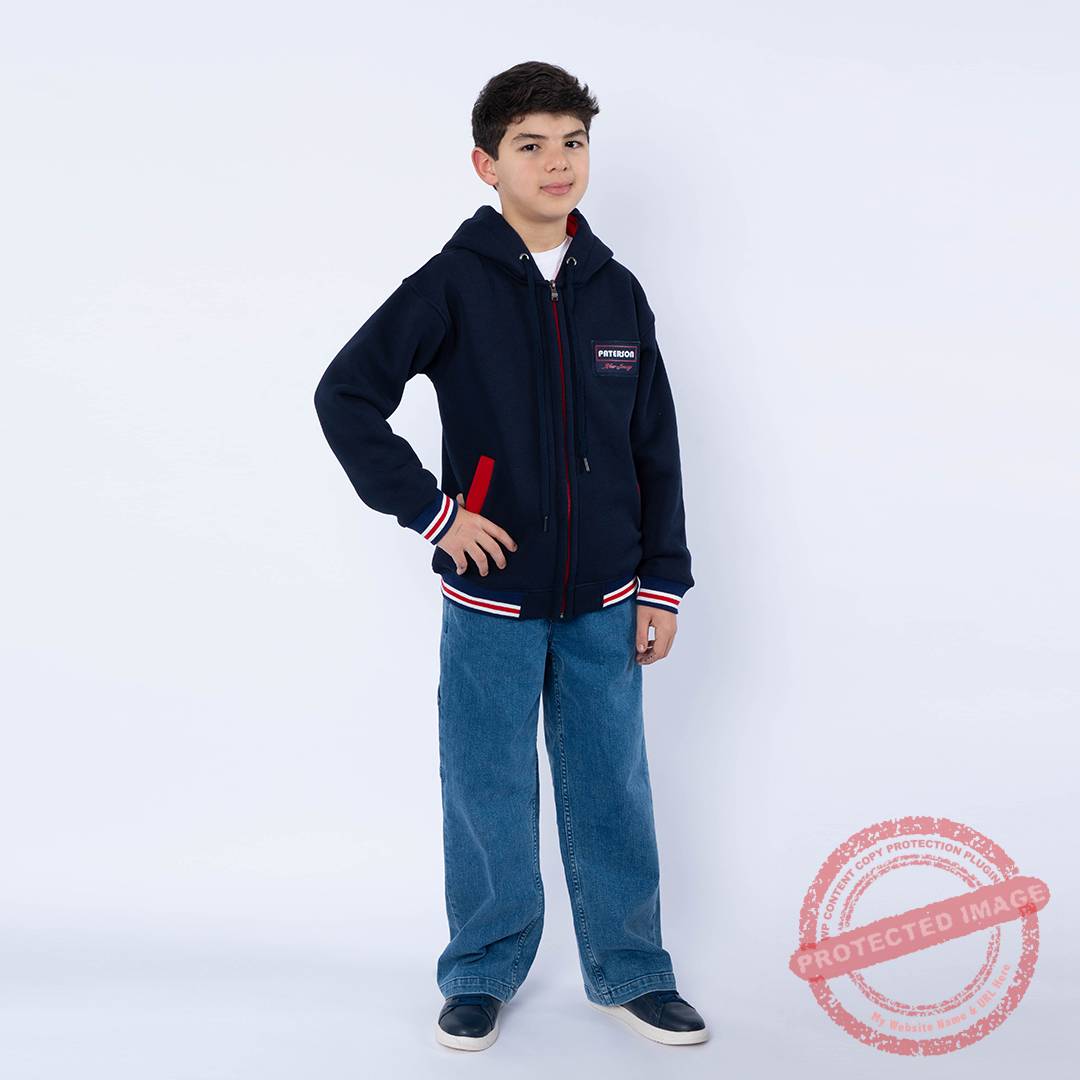 Paterson Gilet MAILLE-06 SMITH ENF NAT Garçon.