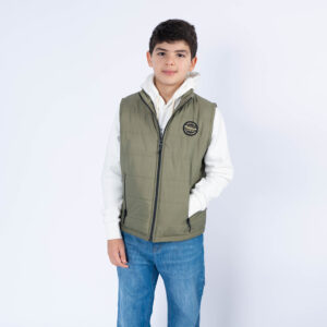 Paterson Doudoune Toile-12 Arty Nat Garçon.