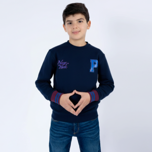 Paterson Pull Maille-06 New Enf Nat Garçon