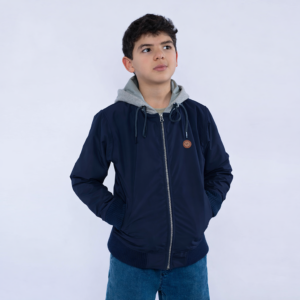 Lee Cooper Blouson Maille-02 Green Enf Nat Garçon.