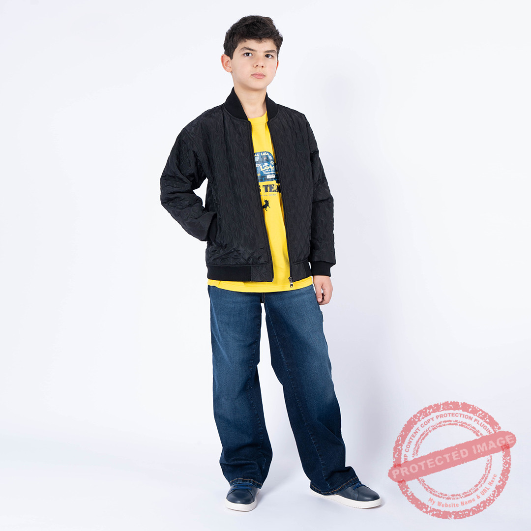 Lois Blouson Maille-05 Liam ENF NAT Garçon.