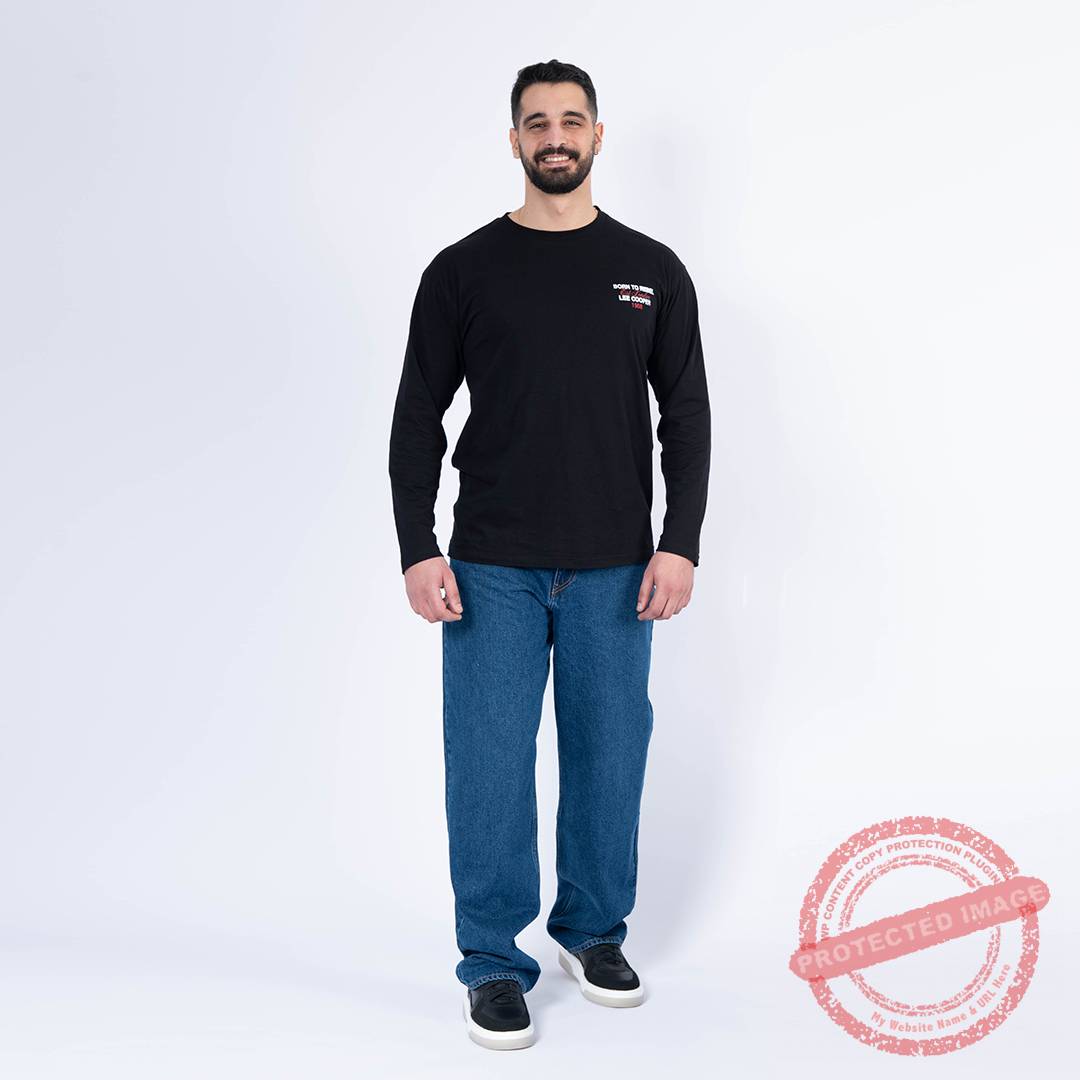 Lee Cooper Pull Maille-20 Rebel Homme Nat.