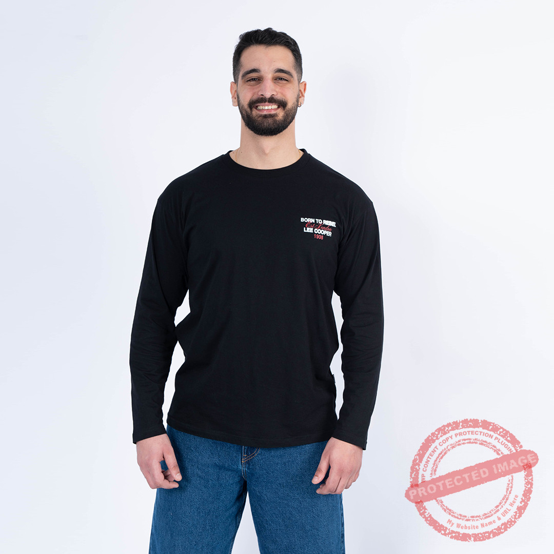 Lee Cooper Pull Maille-20 Rebel Homme Nat.