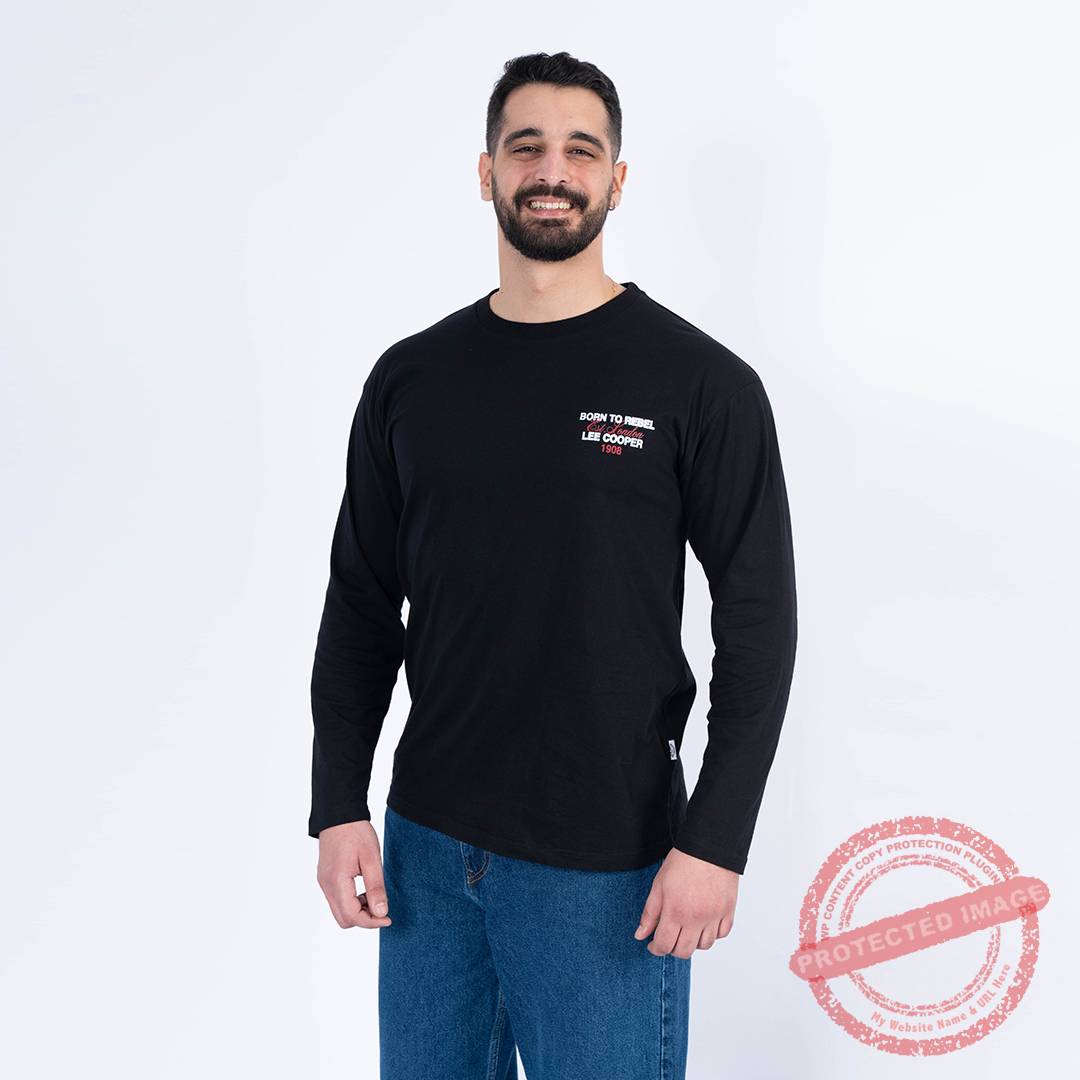 Lee Cooper Pull Maille-20 Rebel Homme Nat.