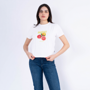 Lee Cooper T-Shirt Maille-01 Market Femme Nat.